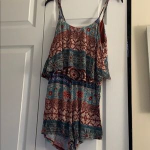 Patterned Romper